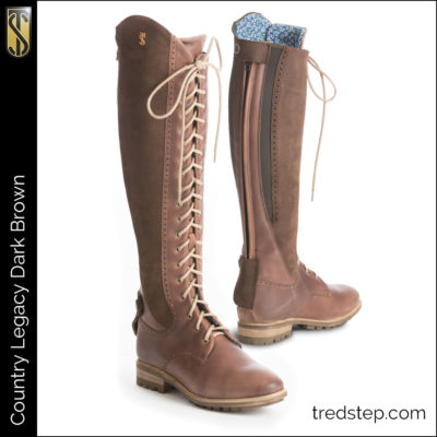 The Tredstep Legacy Country Boots Dark Brown