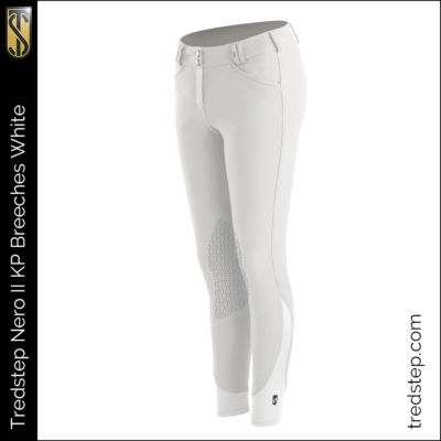 The Tredstep Nero II Knee Patch Breeches White